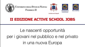 "Le nascenti opportunità per i giovani nel pubblico e nel privato in una nuova Europa"